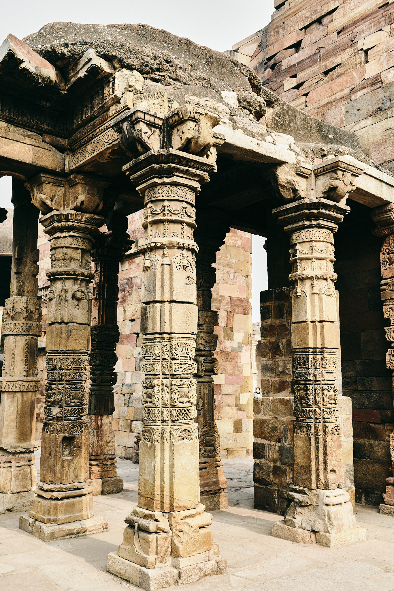 20140104 277 델리 쿠트브 미나르 (철 기둥)